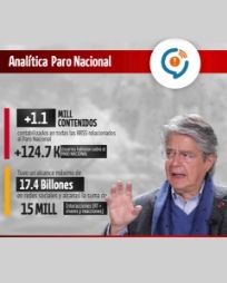 Informe del paro nacional en Ecuador